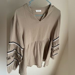 Boutique Ruffled Blouse